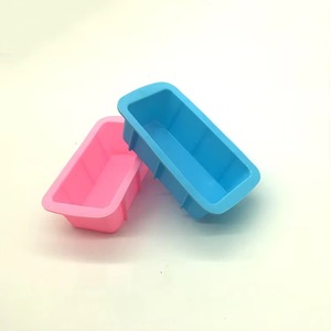 Molde rectangular de silicona de 450 ml al por mayor, aprobado por la FDA, multiusos para pan tostado, jabón, pastel, fudge, pastel de carne, dulces, repostería y fundición. - Product Image 2