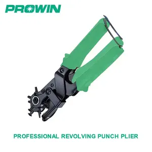 PROWIN <span class=keywords><strong>perforateur</strong></span> de <span class=keywords><strong>ceinture</strong></span> en cuir de haute qualité avec outil de taille de 6 trous <span class=keywords><strong>pour</strong></span> <span class=keywords><strong>perforateur</strong></span> de trou à main de <span class=keywords><strong>ceinture</strong></span> en cuir rotatif - Product Image 2