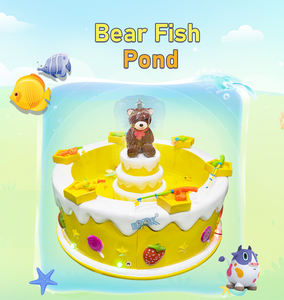 Nuova macchina da divertimento per bambini in fibra di vetro laghetto e torta per centri commerciali <span class=keywords><strong>gioco</strong></span> di <span class=keywords><strong>pesca</strong></span> per bambini - Product Image 2