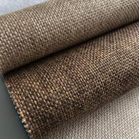 Ignifuge Naturel Tissé Papier Peint Lin Bois Liège Sisal Soie Herbe Tissu Bois Papier Peint Revêtements Muraux Walltextile Plafond