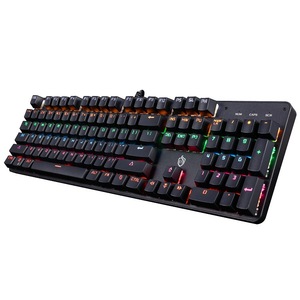 คีย์บอร์ดเกมมิ่งแบบมีสาย Skyloong HJK901 104 ปุ่ม ไฟ RGB Backlit ขนาดเต็ม ป้องกันการกดผิดพลาด สำหรับอีสปอร์ต - Product Image 5
