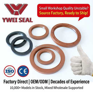 AP1665E/AP2863/AH1467/BP3410 YIWEI Joints d'étanchéité à haute pression NBR/FKM à <span class=keywords><strong>double</strong></span> enveloppe métallique pour moteurs hydrauliques et pompes - Product Image 1