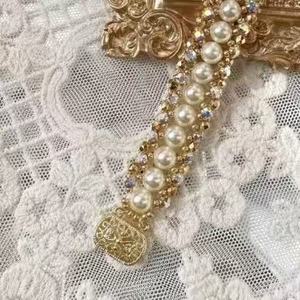 Di lusso giovane Vintage Unisex 18K oro placcato bracciale di perle artigianali <span class=keywords><strong>gioiello</strong></span> classico per matrimoni feste regali per bambini - Product Image 4
