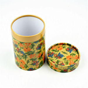 Impresión de fábrica Tubo redondo Premium Caja de embalaje de lujo Tapa y base Tubo redondo Material ecológico Embalaje Cilindro redondo - Product Image 2