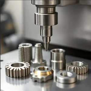 高精度スイス型旋盤加工部品 カスタムマイクロシャフトピン OEM ステンレス鋼 真鍮旋削部品 - Product Image 4