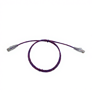 Câble Ethernet tressé Cat6 ultra-fin, connecteur <span class=keywords><strong>RJ45</strong></span> transparent, câble réseau Gigabit - Product Image 2