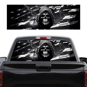 <span class=keywords><strong>Autocollant</strong></span> universel de vitre arrière de camion <span class=keywords><strong>pare</strong></span>-<span class=keywords><strong>soleil</strong></span> de carrosserie de voiture en vinyle <span class=keywords><strong>autocollant</strong></span> de bannière de <span class=keywords><strong>pare</strong></span>-<span class=keywords><strong>brise</strong></span> arrière pour voitures - Product Image 1