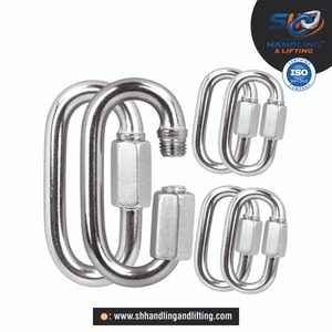 Conector Giratorio de Acero Inoxidable al por Mayor, Tipo Ojo a Ojo, de Alta Resistencia SS304 SS316, Eslabón Giratorio para Herrajes Marinos y Cuerdas de Aparejo - Product Image 3