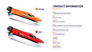 Juguetes de Control Remoto de Alta Velocidad de 45 km/h, <span class=keywords><strong>Barco</strong></span> de Carreras <span class=keywords><strong>RC</strong></span> de 2.4 GHz, <span class=keywords><strong>Barco</strong></span> <span class=keywords><strong>RC</strong></span> F1 - Product Image 6