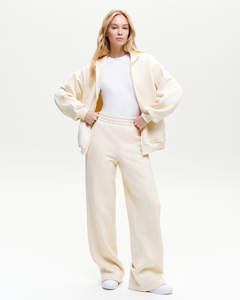 定制徽标冬季高品质 100% 棉两件套连帽衫长裤健身运动街头服饰连帽衫运动衫套装女式 - Product Image 6