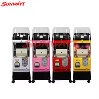 Distributeur automatique de capsules de jouets en métal, personnalisable, plusieurs couleurs, pour divertissement intérieur, alimentation 110/220V