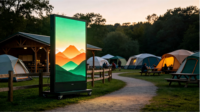 Écran LED mobile d'extérieur P3.076, mur vidéo autoportant, grand écran publicitaire sur pied, vente en gros