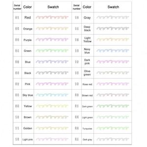 30 Colors Double Line Magic Glitter <b>Drawing</b> Painting Outline Metallic Marker Pen - Product Image 3