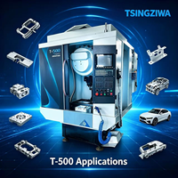 Centre d'usinage vertical T500 3 axes BT30 CNC à haute efficacité et haute précision, type bras, 20000 tr/min, prix compétitif, mouvement linéaire