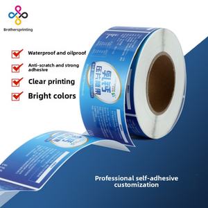 Etiquetas Autoadhesivas Personalizables de la Fábrica de Impresión de Ningbo, Etiquetas de PET Coloridas con Números Grandes para Envasado de Productos Químicos Diarios, Esenciales - Product Image 6