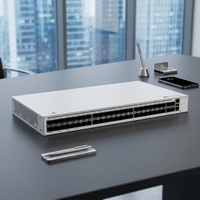 Switch Ethernet Administrado Huawei EKitEngine S310 48S4X, 48 Puertos GE SFP, 4 Puertos 10G SFP Plus, Montaje en Rack, Switch de Red L2 Plus