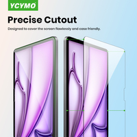 Protection d'écran en verre trempé 9H Premium pour iPad Air 13 pouces, haute transparence, anti-rayures