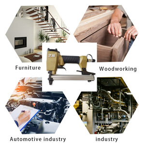 Cloueuse 1013JC Série 10 Agrafeuse à couronne en acier industrielle Pistolet à clous pneumatique <span class=keywords><strong>pour</strong></span> le cadre en <span class=keywords><strong>bois</strong></span> Décoration de meubles - Product Image 3