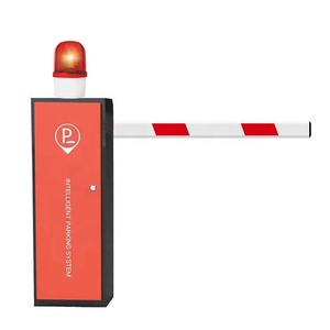 यातायात सड़क बाधा गेट सुरक्षा बाधा के साथ सौर एलईडी चेतावनी प्रकाश बूम बैरियर - Product Image 1