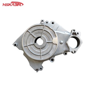 Cache-carter latéral en alliage d'aluminium pour vilebrequin de motocross KB Bull 110 avec support intégré et bouclier thermique |   Couverture de remplacement pour design encastré - Product Image 3