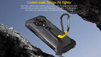 Étui de téléphone Ulefone Armor Series, matériau PC, clip arrière, étui de protection pour téléphone pour la série Armor X16, design multifonctionnel 3 en 1