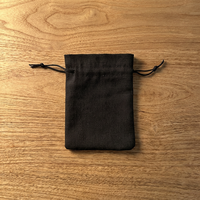 Sac en coton calicot noir de grande taille avec logo personnalisé, sublimation, écologique, réutilisable, sac à chaussures, cadeau d'entreprise, sac à cordon en coton