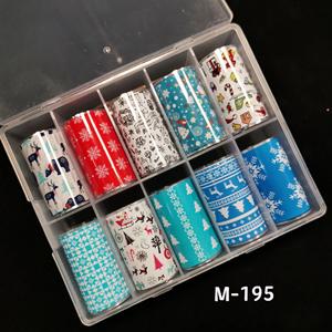 Film de transfert holographique pour ongles, motif étoile, qualité brillante, feuille de papier adhésif pour Nail Art - Product Image 4