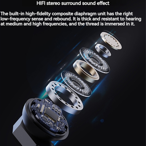 X37 sci-fi Tai nghe lag-Free TWS chơi game Earbuds với đèn thở đầy màu sắc và hai chế độ hiệu ứng âm thanh cho trò chơi và âm nhạc - Product Image 5