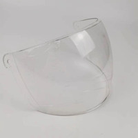 WANOU Housse de casque universelle transparente Pare-brise de casque de moto