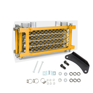 Refroidisseur d'huile ZUQING en aluminium 4 couches avec kit de montage pour buggy et moto - Product Image 4