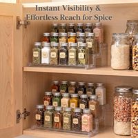 Présentoirs en acrylique multicouches transparents pour figurines, cupcakes, friandises et parfums – Support de rangement de bureau