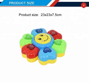Coloré fleur forme instrument <span class=keywords><strong>tambour</strong></span> jouet pour bébé - Product Image 5
