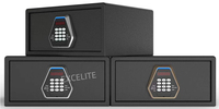 Meuble intelligent de sécurité, tiroir en acier électronique, coffre-fort numérique caché avec mot de passe, empreinte digitale, écran tactile, boîte de dépôt d'argent