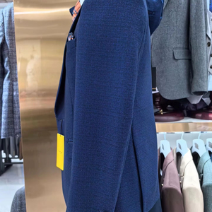 <span class=keywords><strong>Costume</strong></span> de marié bleu royal sur mesure de qualité supérieure, formel, à simple boutonnage, coupe ajustée, 3 pièces pour hommes - Product Image 5