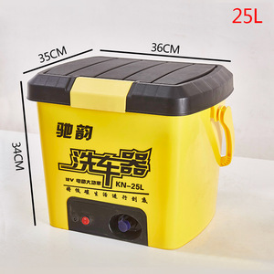 Lavadora de autos portátil Chiyu de 25L 30L de alta presión 12V 1.2Mpa para lavado de autos y riego de flores - Product Image 3