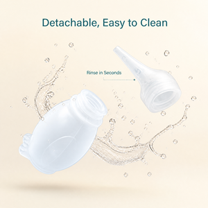 Aspirador Nasal Suave para Bebés Recién Nacidos con Punta Larga en Forma <span class=keywords><strong>de</strong></span> Pingüino, Herramienta <span class=keywords><strong>de</strong></span> Limpieza Nasal con Succión Bucal - Product Image 2