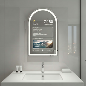 Kingstin Smart Arch : Miroir Intelligent IA sans Cadre à Écran Interactif | Miroir Mural LED - Product Image 2