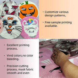 OEM Kundenspezifisch Bedruckte Lustige Niedliche Tiermuster-Maske für Frauen, Teenager und Kinder Hautpflege Gesichtsmaske Trockene Großpackung Gesichtspapiermaske Rohmaterial - Product Image 4