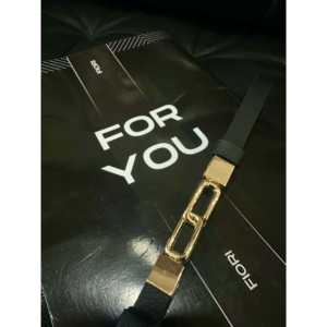 Cinturón Ajustable para Mujer Fiori con Hebilla de Marco Cuadrado de Aleación, Estilo Casual de PU - Product Image 2