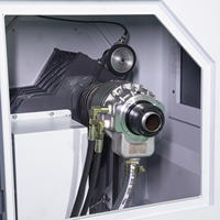 Torno CNC Mini CK0640 Nuevo con Portaherramientas Opcional, Máquina de Corte, Torneado y Fresado CNC con Controlador GSK