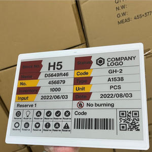 Étiquettes électroniques d'entrepôt, étiquettes de prix numériques, étiquettes de prix ESL, affichage EPD E Ink, étiquettes électroniques, étiquettes de rayon électroniques - Product Image 1