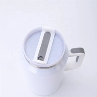 Nouveau Gobelet de Voyage Sportif en Acier Inoxydable de Grande Taille 64OZ pour Sublimation, avec Poignée, Mug d'Extérieur - Stock USA, Prêt à Expédier