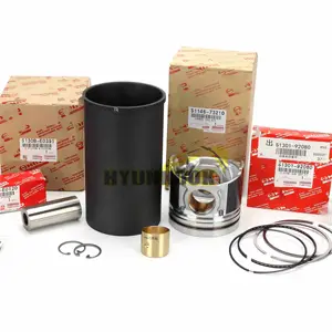 high performance 4D31 4D34 6D14 diesel piston 6D16 6D22 6D24 6D31 6D34 diesel engine piston kits