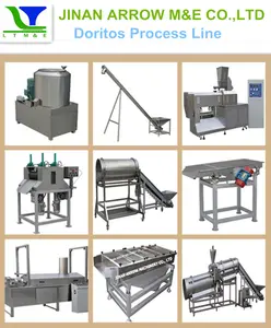 Tortilla Making Machine Doritos Chips Process Line Corn Chips Production Line