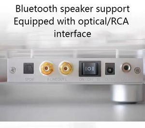 Acrylique clair modèle corps mobile cartouche magnétique lecteur de disque <span class=keywords><strong>vinyle</strong></span> bras de lecture réglable BT/RCA/lecteur de disque d'accès <span class=keywords><strong>optique</strong></span> - Product Image 5