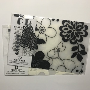 Custom Print Natural Plastic Washable Pvc/pp <strong>Placemats</strong> <strong>and</strong> <strong>Coasters</strong> <strong>Set</strong> - Product Image 1
