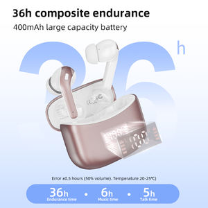 Audífonos Inalámbricos Intrauditivos Estéreo con Cancelación de Ruido de Alta Definición OEM Personalizados, con Batería Grande y Larga Duración, Audífonos BT5.4 - Product Image 3