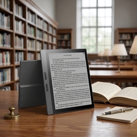 Lector de Libros Electrónicos de 7 Pulgadas con Pantalla de Tinta Electrónica, Android 11, 300PPI, Luz de Lectura Frontal, Botones Físicos para Pasar Páginas, WiFi 6, OEM, ODM
