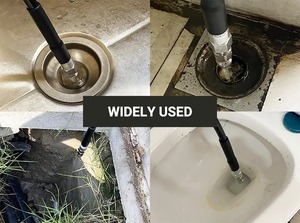 <span class=keywords><strong>Buse</strong></span> de dragage rotative <span class=keywords><strong>haute</strong></span> <span class=keywords><strong>pression</strong></span> pour égouts, filetage femelle 1/2, forme torpille 50L, 6 jets arrière, pour débouchage de tuyaux - Product Image 4