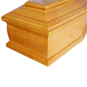 Cofani adulti Paulownia bara di legno a buon mercato 25 mm per il funerale - Product Image 6